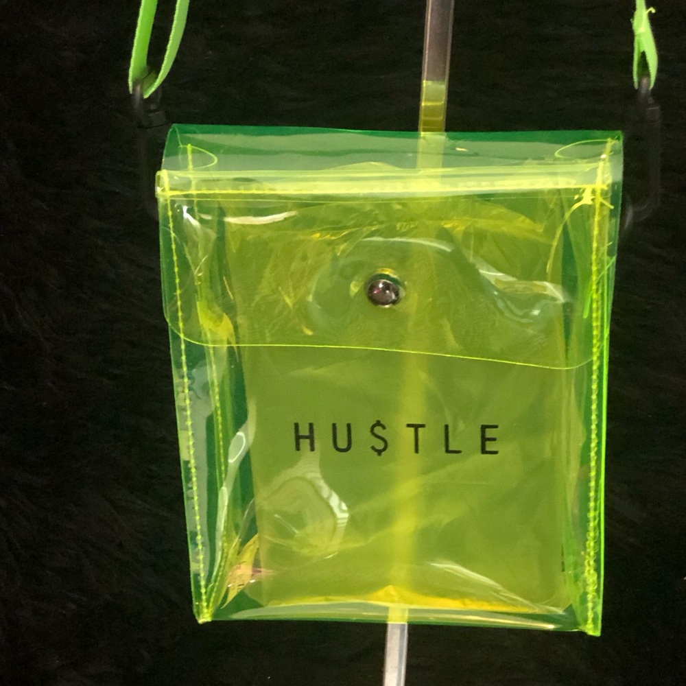 Limited lime green hustlebag